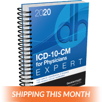 2020 ICD-10-CM Expert for Physicians - SHIPPING THIS MONTH