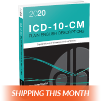 2020 ICD-10-CM Plain English Descriptions - SHIPPING THIS MONTH